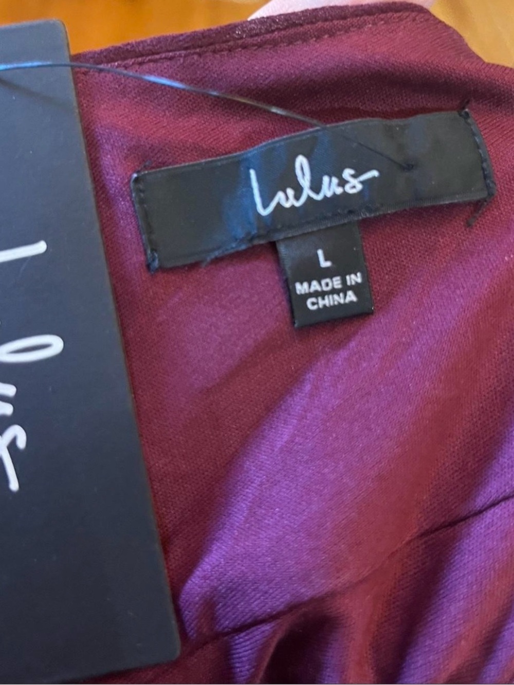 Lulu's Burgundy Maxi Dress